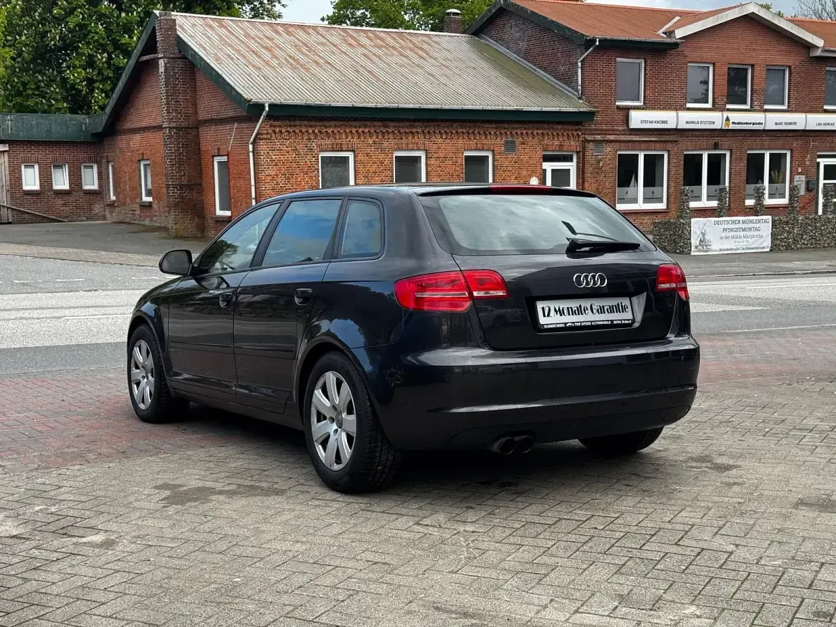 Gebraucht Audi A3 Attraction 160 PS (117 kW) 2009 Schwarz Kleinwagen