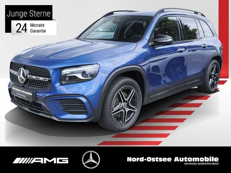 Metalliclack spektralblau Gebraucht 2024 Mercedes GLB200 AMG SUV | 42.990 € (Etwas zu teuer) - Bild 1/4