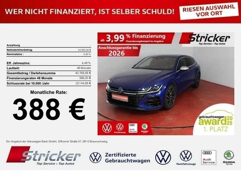 Gebraucht VW Arteon R 320 PS (235 kW) 2021 Lapiz blue metallic Kombi