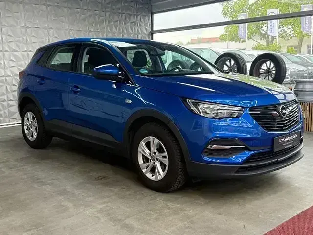 Gebraucht Opel Grandland X Edition 131 PS (96 kW) 2018 Blau SUV