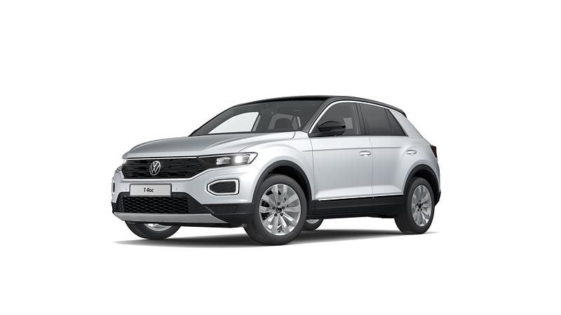 Silber metallic Gebraucht 2021 VW T-Roc Sport SUV | 24.900 € (Fairer Preis) - Bild 1/4