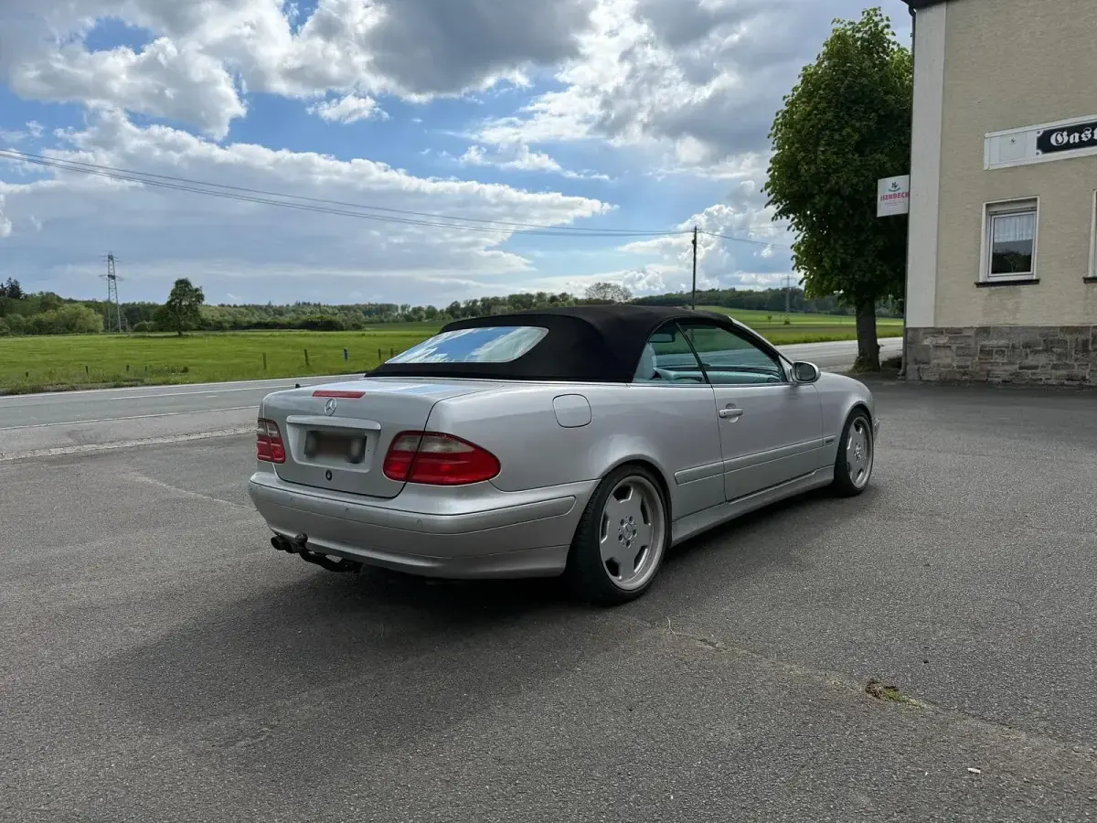 Gebraucht Mercedes CLK230 Edition 2001 Silber Cabrio