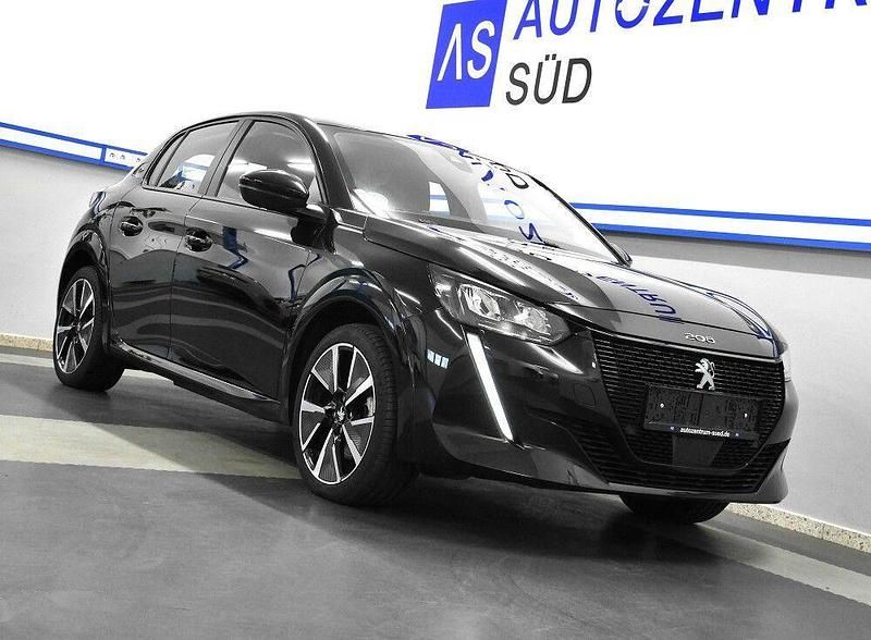 Gebraucht Peugeot e-208 Active 100 kW (136 PS) 2021 Schwarz Kleinwagen