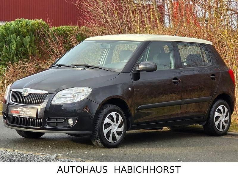 Gebraucht Skoda Fabia Ambiente 86 PS (63 kW) 2010 Schwarz Kleinwagen