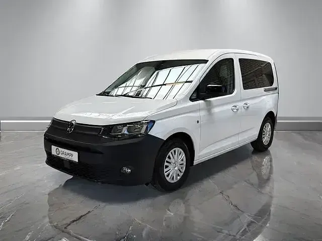 Gebraucht VW Caddy Basis 102 PS (75 kW) 2022 Weiß Van / Kleinbus
