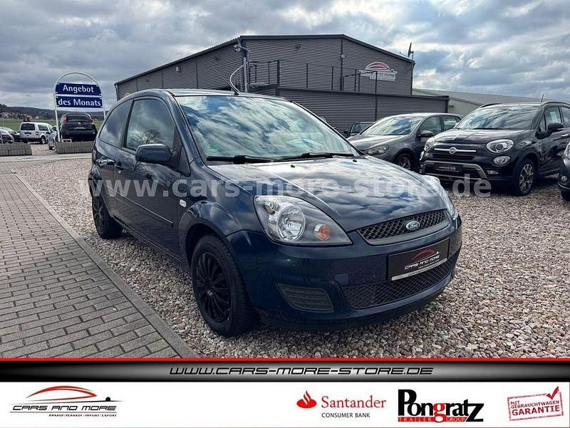Gebraucht Ford Fiesta Style 69 PS (50 kW) 2008 Blau Kleinwagen