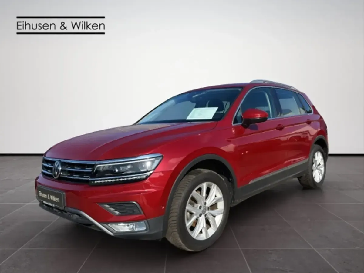 Gebraucht VW Tiguan Comfortline 150 PS (110 kW) 2016 Rot SUV