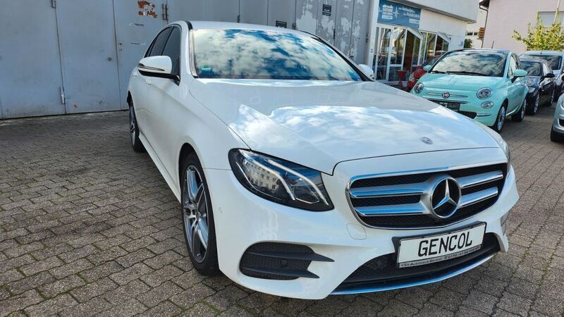 Gebraucht Mercedes E220 AMG line 194 PS (142 kW) 2016 Weiß Limousine