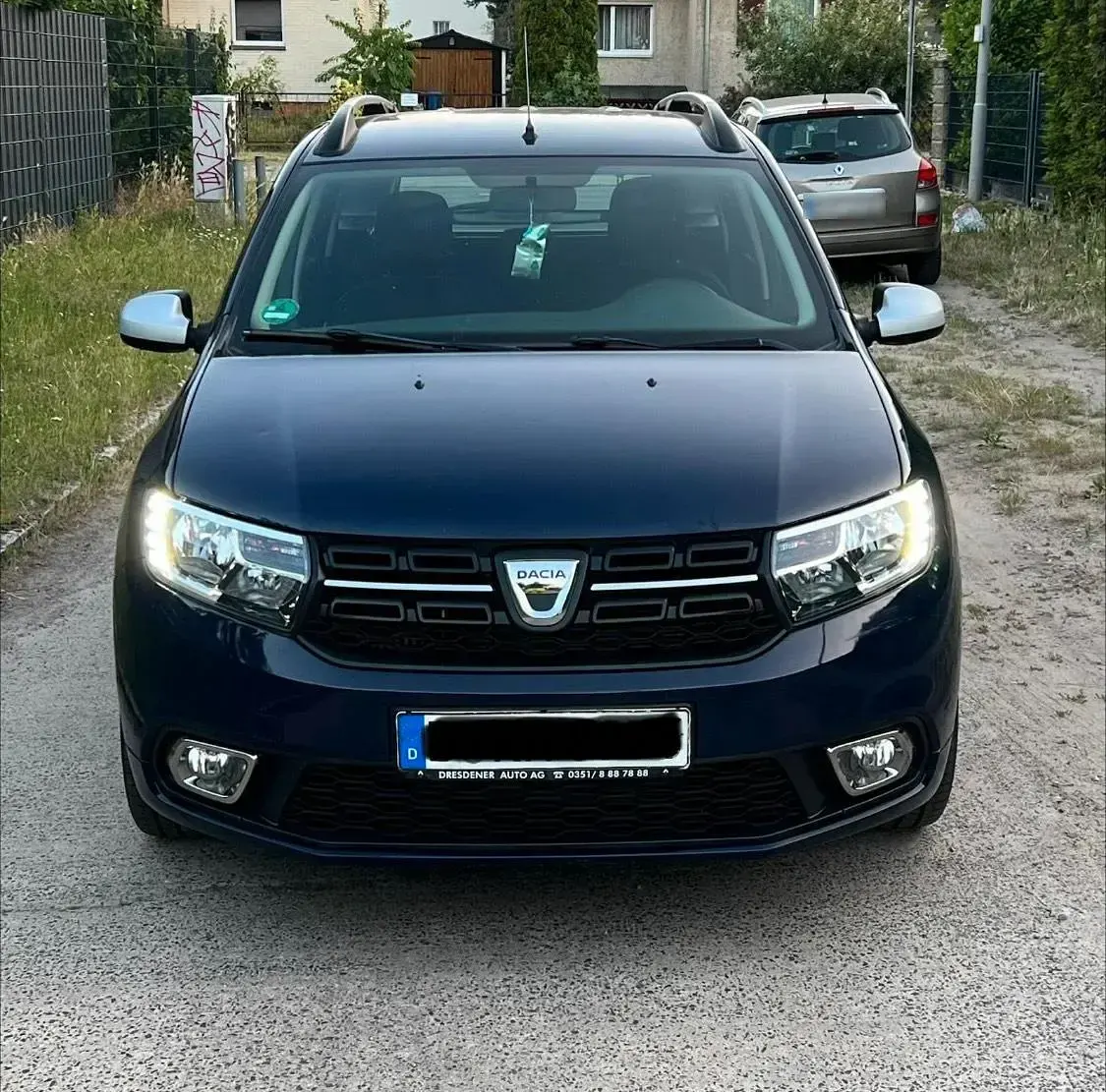 Gebraucht Dacia Logan MCV 90 PS (66 kW) 2017 Blau Kombi