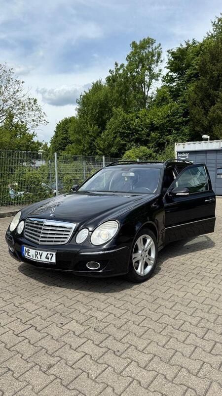Schwarz Gebraucht 2009 Mercedes E280 Elegance Kombi | 6.500 € (Guter Preis) - Bild 1/4
