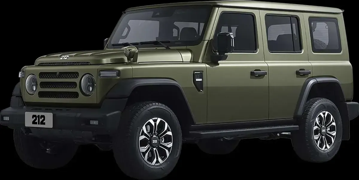 Neu BAW 212 166 PS (122 kW) 2026 Schwarz SUV