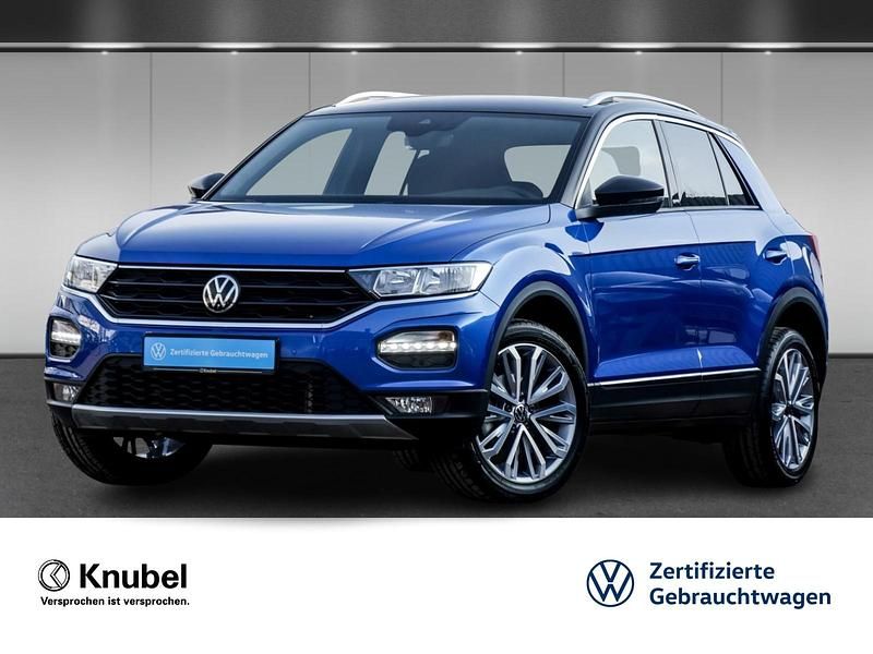 Gebraucht VW T-Roc Active 110 PS (80 kW) 2021 Blau SUV