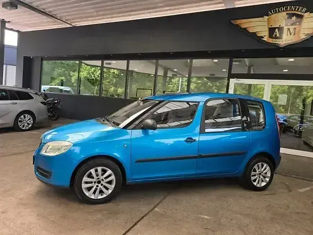 Gebraucht Skoda Roomster 86 PS (63 kW) 2007 Modra ocean/ocean blue (metallic) Van / Kleinbus