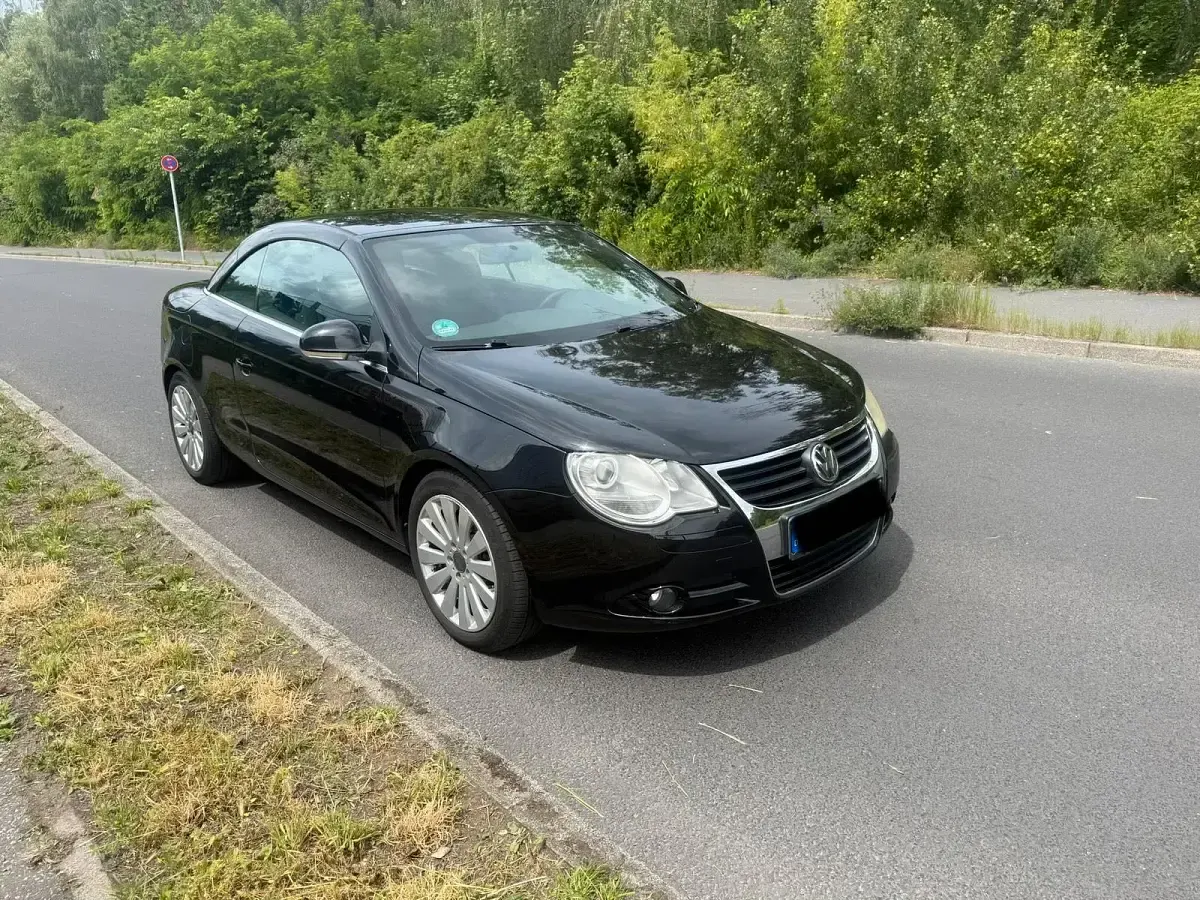 Gebraucht VW Eos 150 PS (110 kW) 2006 Schwarz Cabrio