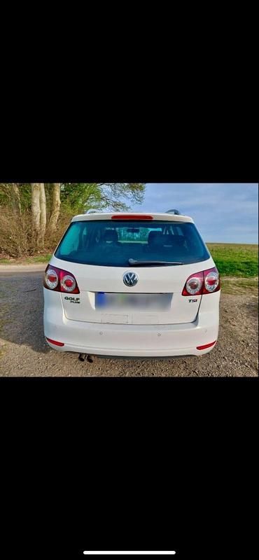 Gebraucht VW Golf Plus Cross Style 122 PS (89 kW) 2011 Weiß Van / Kleinbus