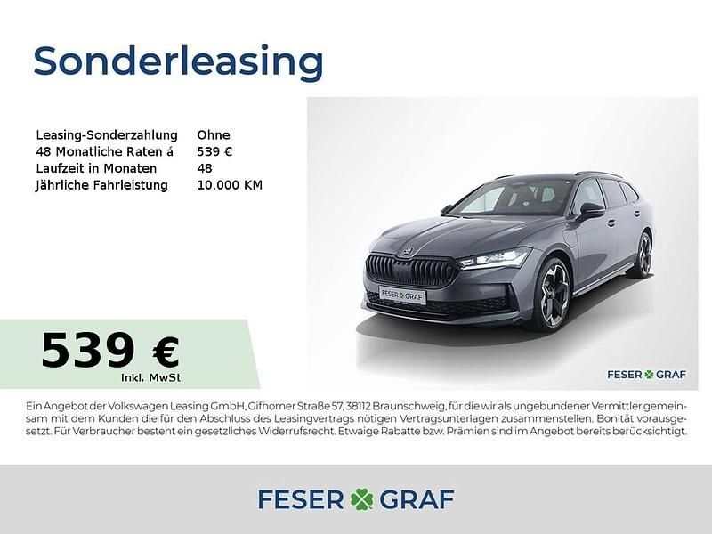 Graphitegrau Neu 2025 Skoda Superb SportLine Kombi | 49.980 € (Fairer Preis) - Bild 1/1