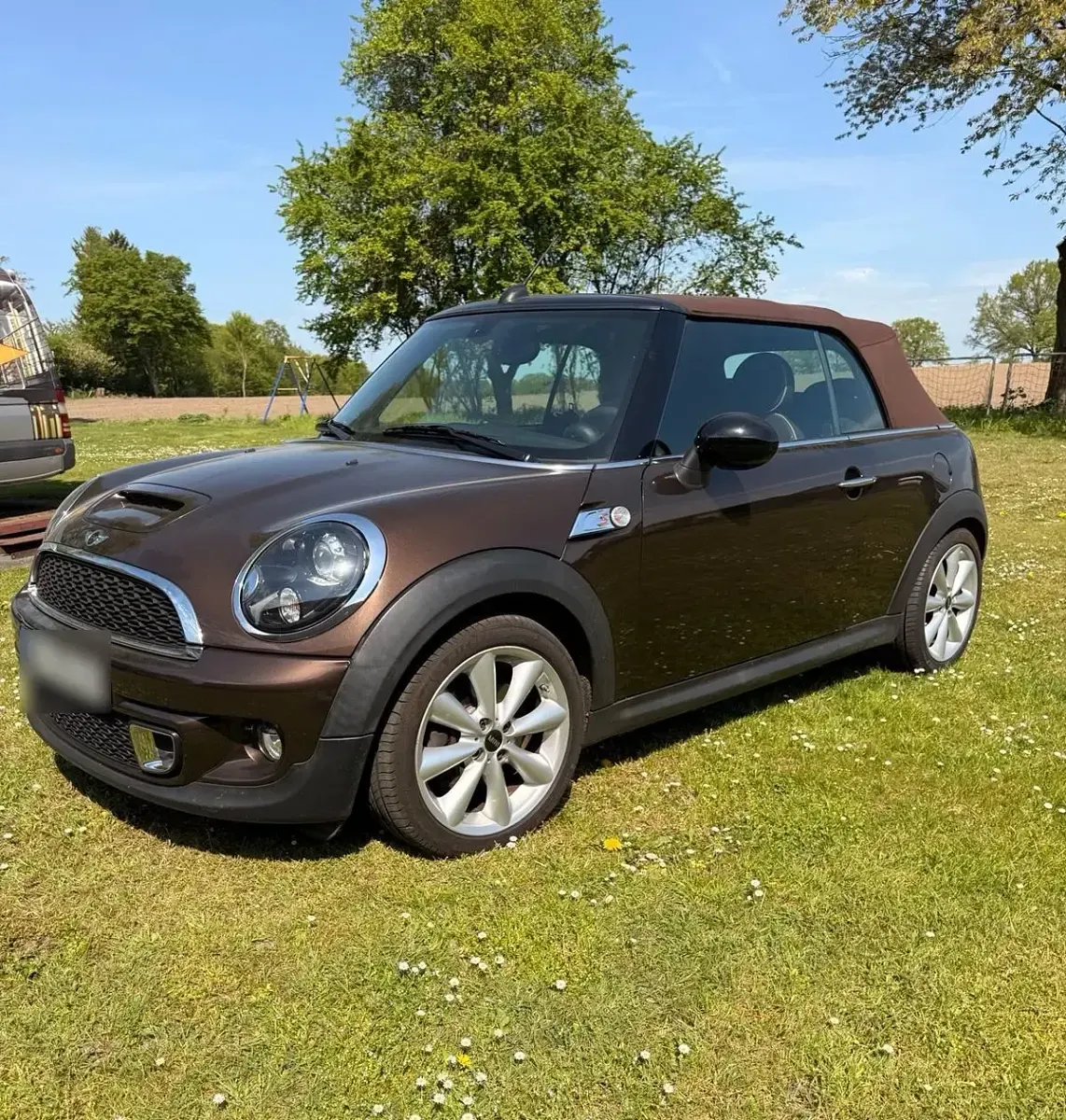 Gebraucht Mini Cooper S Cabriolet 184 PS (135 kW) 2012 Braun Cabrio