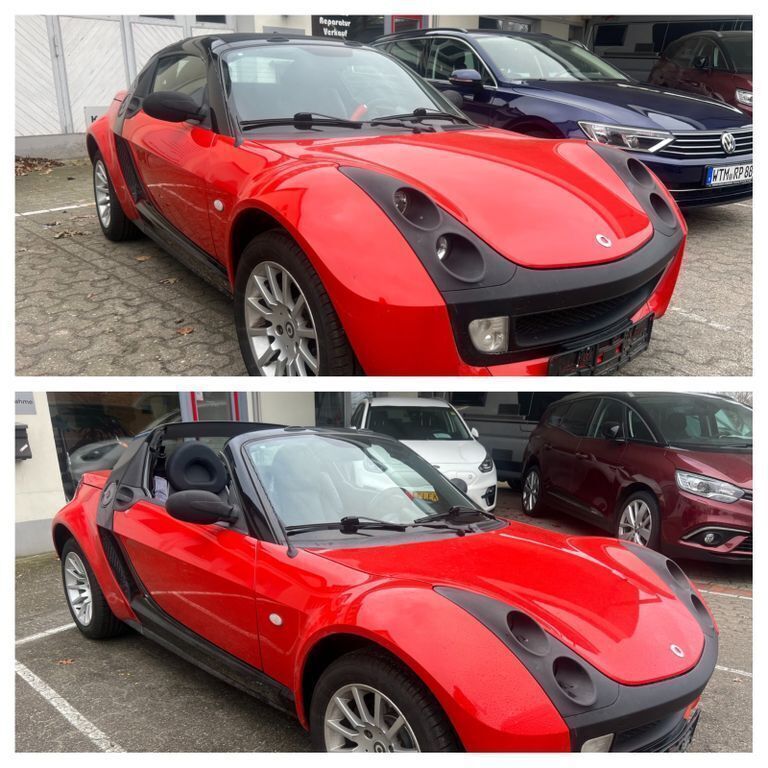Second-hand Smart Roadster 61 CP (44 kW) 2004 Negru Cabrio