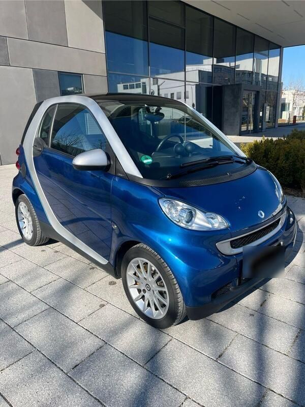Blau Gebraucht 2007 Smart ForTwo Coupé Pure Coupé | 5.490 € (Etwas zu teuer) - Bild 1/4