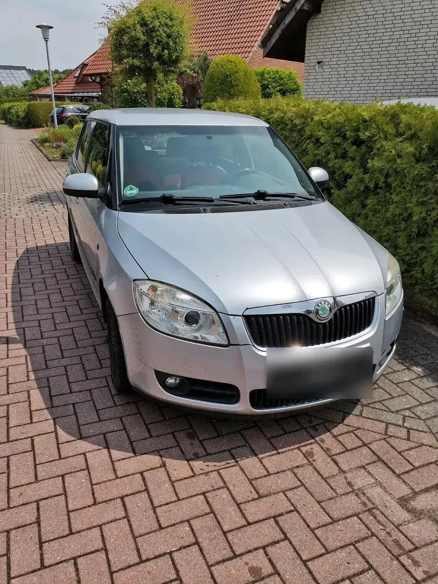 Gebraucht Skoda Fabia 80 PS (58 kW) 2009 Silber Kleinwagen