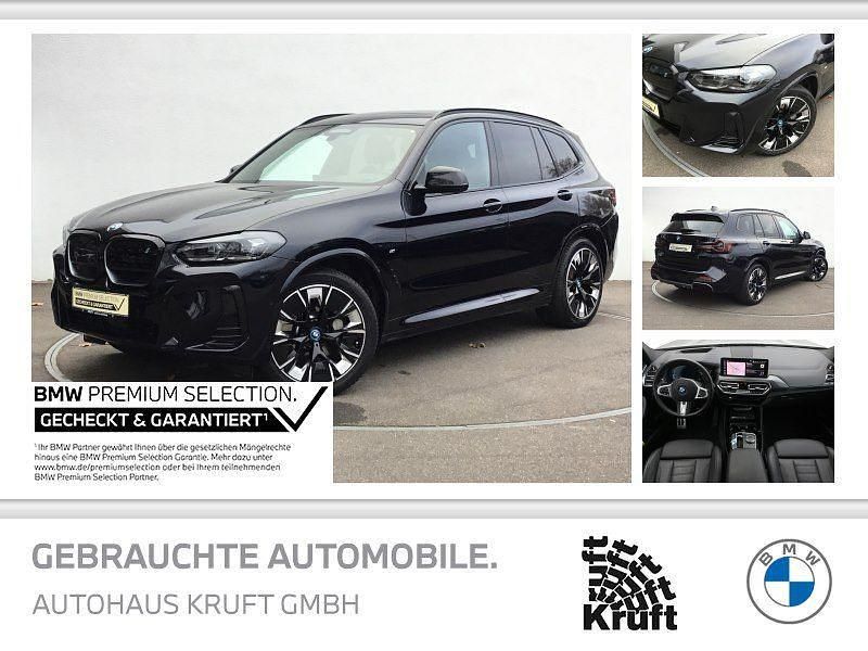 M carbonschwarz Gebraucht 2023 BMW iX3 Impressive SUV | 45.499 € (Guter Preis) - Bild 1/4