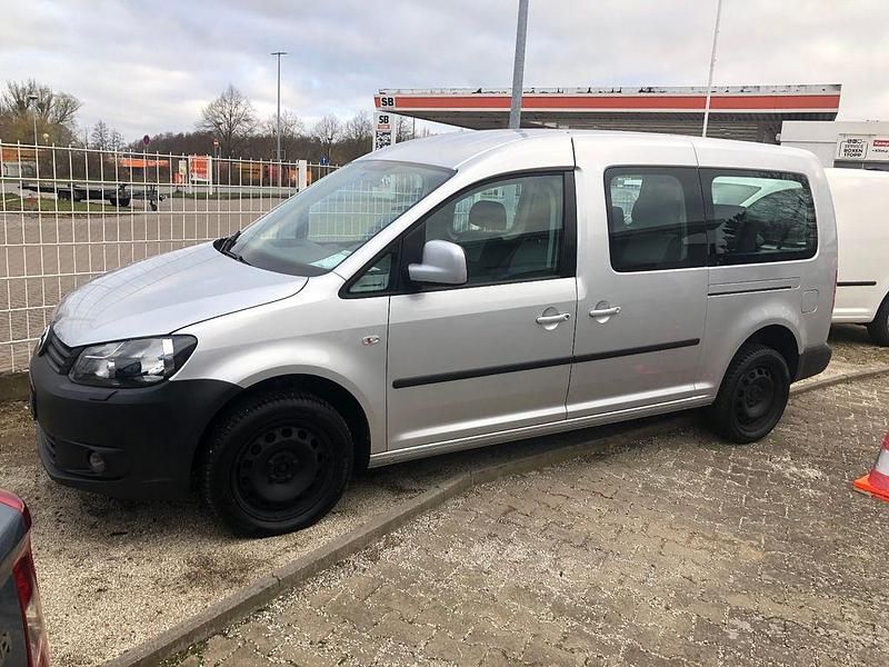 Gebraucht VW Caddy Maxi Trendline 105 PS (77 kW) 2011 Silber Van / Kleinbus