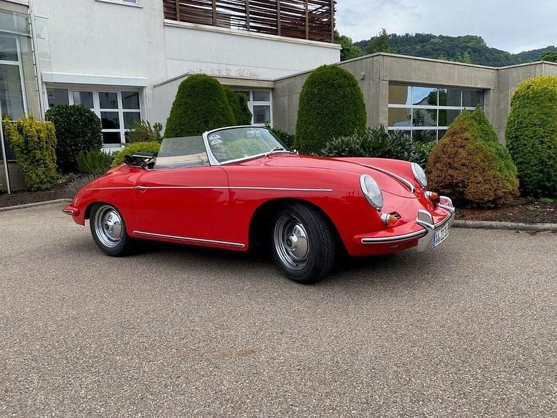 Gebraucht Porsche 356 75 PS (55 kW) 1960 Rot Cabrio