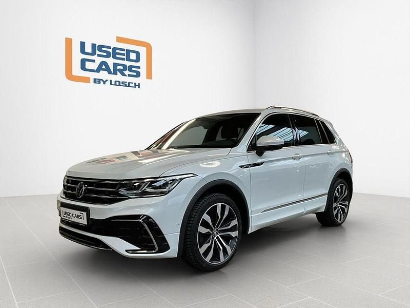 Weiß Gebraucht 2021 VW Tiguan R-line SUV | 30.990 € (Etwas zu teuer) - Bild 1/4
