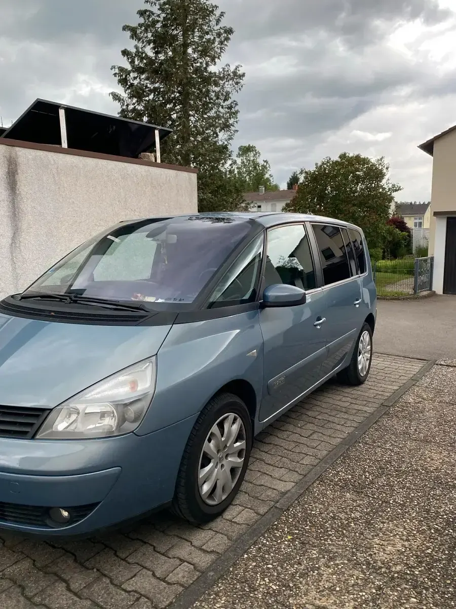 Gebraucht Renault Espace 120 PS (88 kW) 2005 Blau Van / Kleinbus