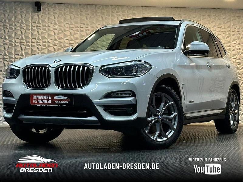 Mineralweiss metallic Gebraucht 2018 BMW X3 xLine SUV | 26.999 € (Fairer Preis) - Bild 1/4