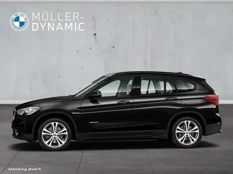 Gebraucht BMW X1 Sport Line 2017 Schwarz SUV