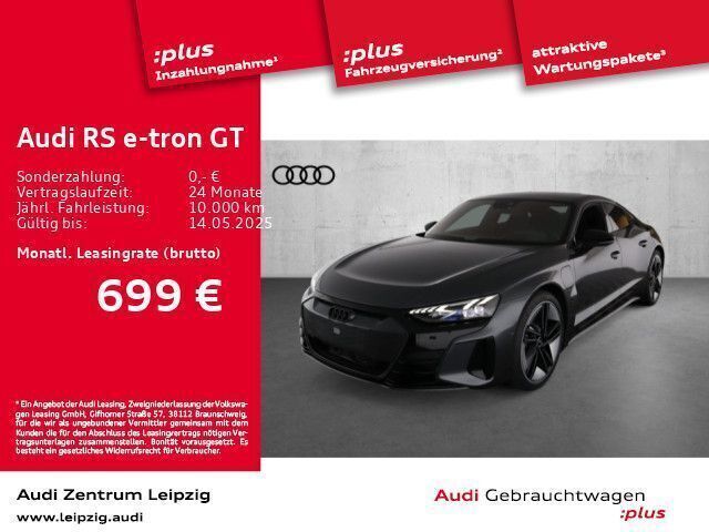 Daytonagrau perleffekt Gebraucht 2023 Audi RS e-tron GT Ambiente Limousine | 99.990 € - Bild 1/3