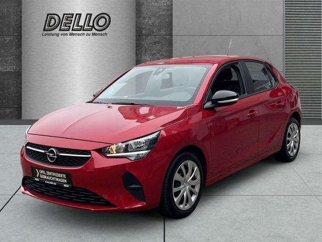 Chili rot/kardio rot Gebraucht 2021 Opel Corsa Edition Kleinwagen | 15.220 € (Fairer Preis) - Bild 1/4