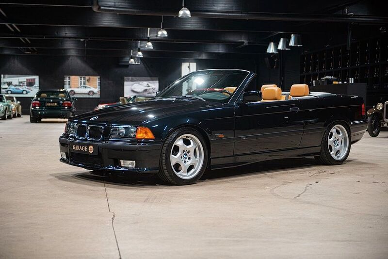 Schwarz Gebraucht 1996 BMW 328 Cabriolet Performance Cabrio | 26.328 € - Bild 1/4