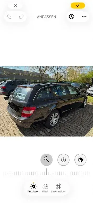 Gebraucht Mercedes C180 156 PS (114 kW) 2009 Schwarz Limousine