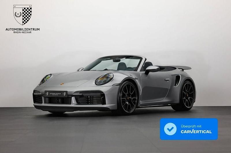 Gtsilber Gebraucht 2023 Porsche 911 Turbo S Cabriolet Cabrio | 264.900 € (Etwas zu teuer) - Bild 1/4