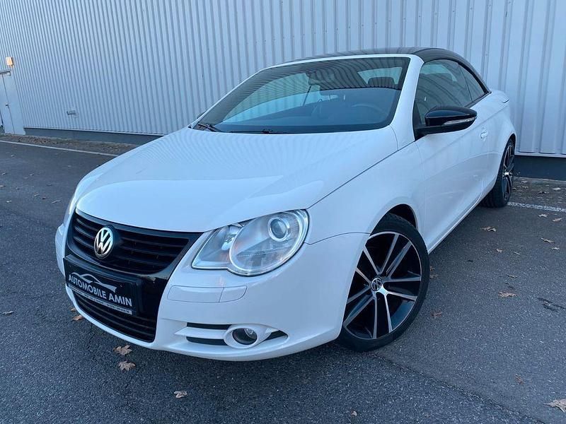 Gebraucht VW Eos 160 PS (117 kW) 2009 Weiß Cabrio