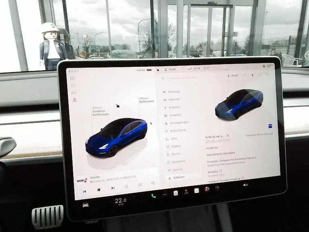 Gebraucht Tesla Model 3 Performance 377 kW (513 PS) 2022 Blau Limousine