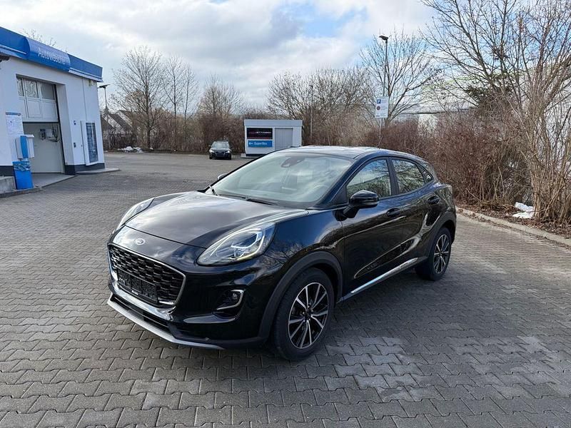 Gebraucht Ford Puma Titanium 125 PS (91 kW) 2021 Schwarz SUV