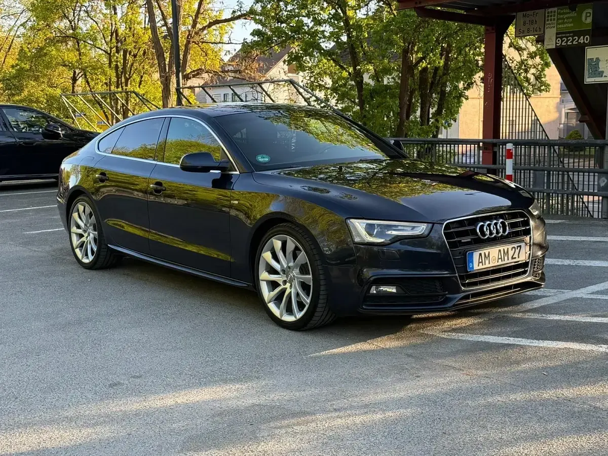 Gebraucht Audi A5 S-Line 190 PS (139 kW) 2015 Blau Coupé