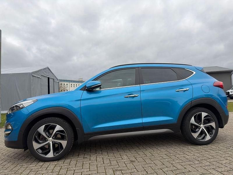 Gebraucht Hyundai Tucson Premium 185 PS (136 kW) 2016 Blau SUV
