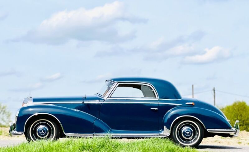 Gebraucht Mercedes 300 150 PS (110 kW) 1953 Blau Coupé