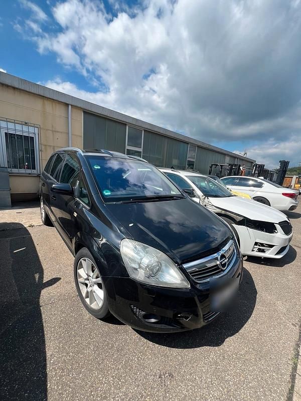 Gebraucht Opel Zafira 2008 Schwarz Van / Kleinbus