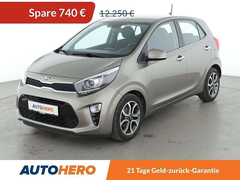 Titanium silver Gebraucht 2018 Kia Picanto Spirit Kleinwagen | 11.510 € (Fairer Preis) - Bild 1/3