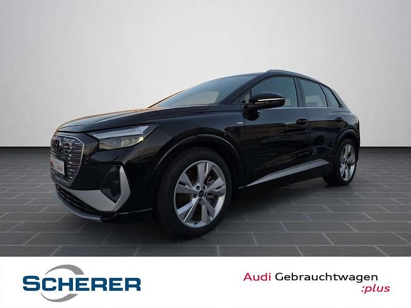 Gebraucht Audi Q4 e-tron Ambiente 150 kW (204 PS) 2022 Mythosschwarz metallic (metallic) SUV
