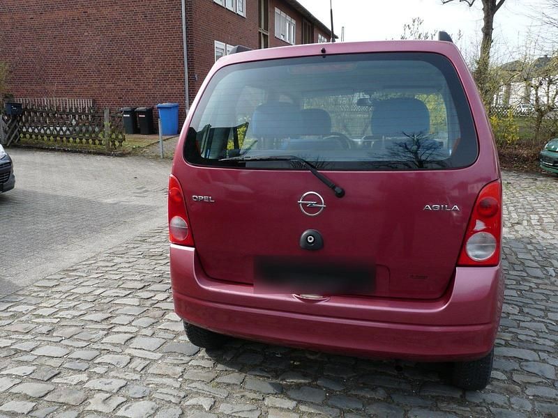 Gebraucht Opel Agila 58 PS (42 kW) 2000 Rot Van / Kleinbus
