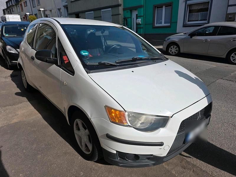 Gebraucht Mitsubishi Colt 2009 Weiß Kleinwagen