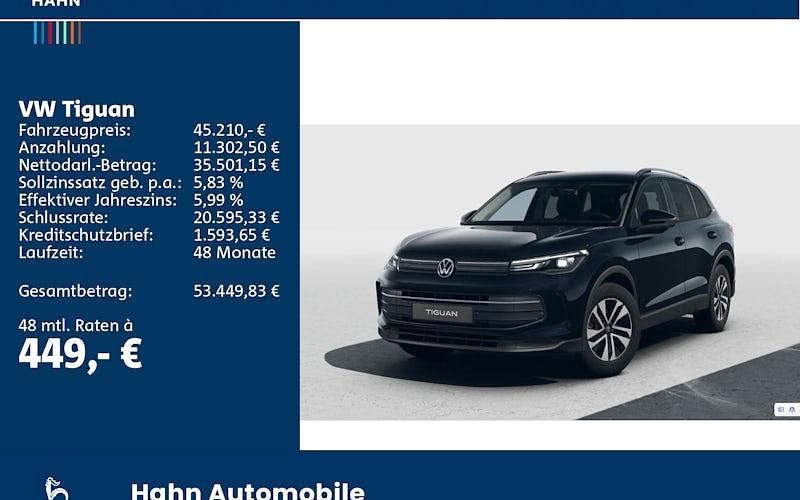 Neu VW Tiguan 150 PS (110 kW) 2025 Silber SUV