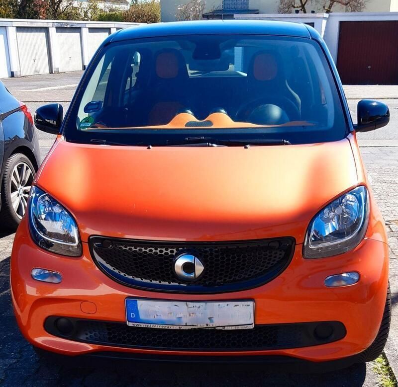 Orange Gebraucht 2016 Smart ForFour Passion Kleinwagen | 7.300 € (Fairer Preis) - Bild 1/4