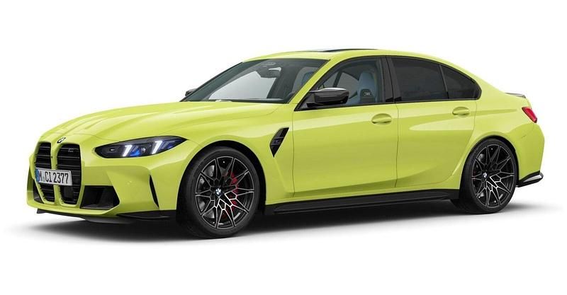 Gelb Gebraucht 2024 BMW M3 Competition Edition Limousine | 87.191 € (Fairer Preis) - Bild 1/4